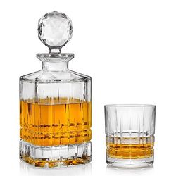 Crystal Bohemia DOVER whisky set (1+6)