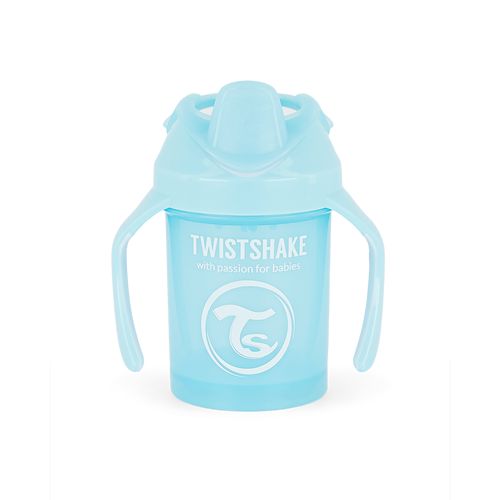 Twistshake Učící netekoucí hrnek 230 ml, modrá