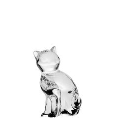 Crystal Bohemia KOČKA skleněná figurka