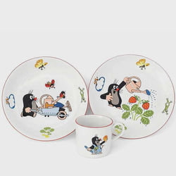 Thun Jídelní souprava Krteček a jahůdky 3 ks