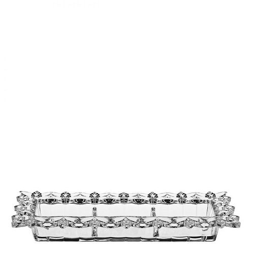 Crystal Bohemia PIERCED servírovací tác 365 mm