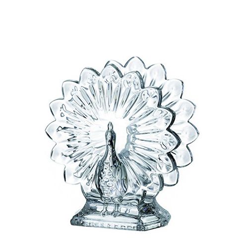 Crystal Bohemia Stojánek na ubrousky Páv 144 mm