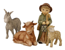 Betlém Sada Pasáček a zvířátka