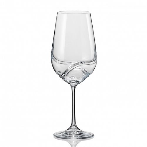 Crystalex Sklenice na víno TURBULENCE 350 ml, 2 ks