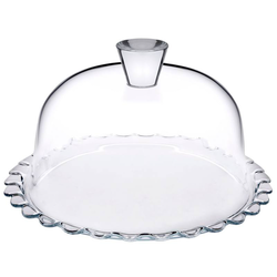 Pasabahce Servírovací tác s poklopem Patisserie 24 cm