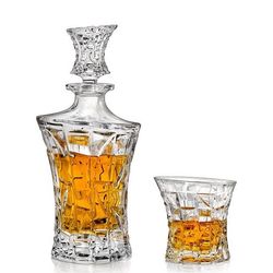 Crystal Bohemia PATRIOT Whisky Set (1+6)