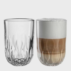 Leonardo sklenice na latte Gocce3 390 ml 2 ks