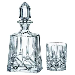 Crystal Bohemia Sheffield line whisky set (1+6)