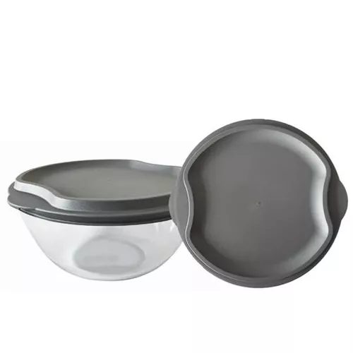 Simax Skleněná mísa s plastovým víkem 3,5 l