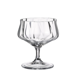 Crystal Bohemia Cettia optic poháry na zmrzlinu 295 ml 6 ks