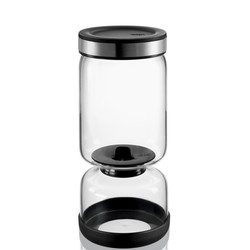 Gefu Lavina odkapávací sklenice na okurky a olivy 1300 ml