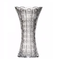 Crystal Bohemia Váza broušená VICTORIA 255 mm